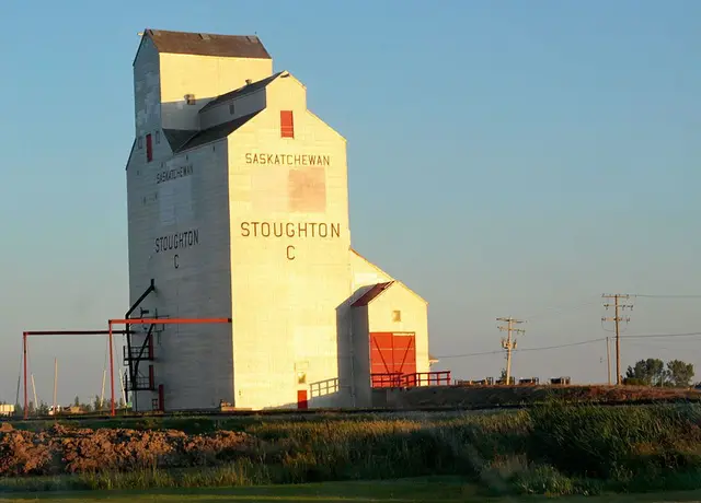 The Stoughton grain elevator