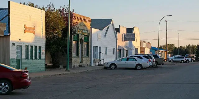 Main Street in the evening light